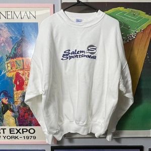 Vintage Embroidered Salem Sportswear Sweater - SIZE XL
